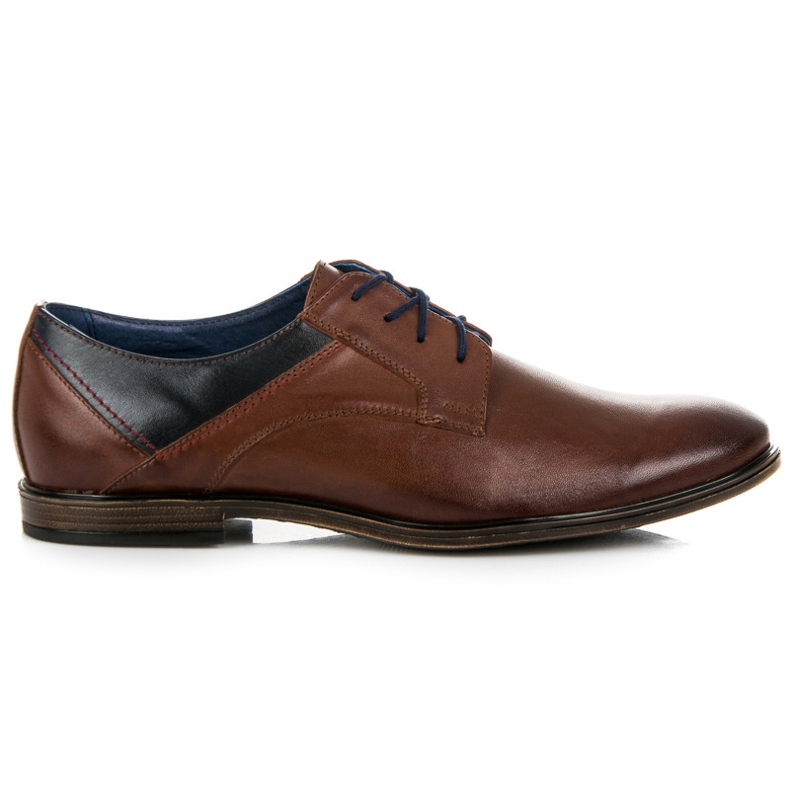 Lucca Chaussures en cuir noué brun