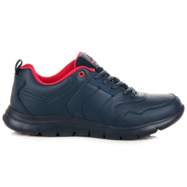 Ax Boxing Chaussures de sport pour hommes bleu Ax Boxing Chaussures de sport pour hommes bleu