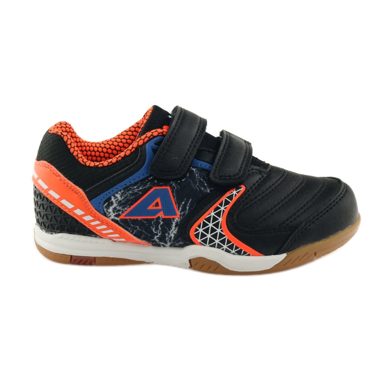 Baskets d'intérieur American Club ADI 170620 noir, orange, bleu le noir blanche Baskets d'intérieur American Club ADI 170620 noir, orange, bleu le noir blanche