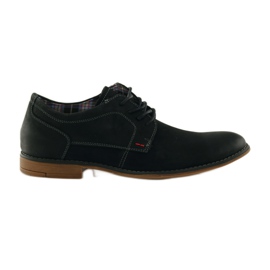 American Club Chaussures homme américaines 5418 noires