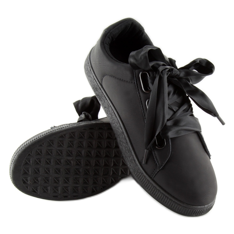 Baskets noires BL1250-SP noires avec un ruban le noir