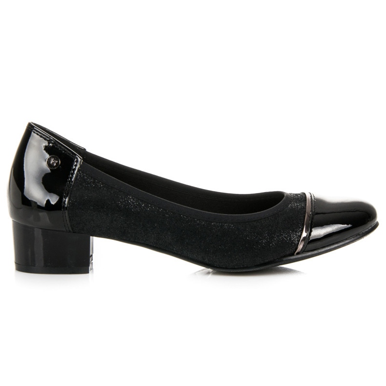 Vices Chaussures décontractées à talons bas le noir