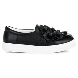 Vices Slipons décoratifs noir