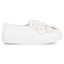 Vices Slipons décoratifs blanc