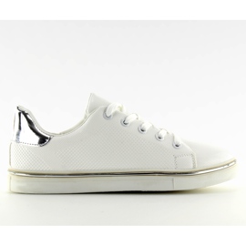 Sneakers blanches pour femmes B110-20 blanches