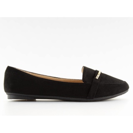 Mocassins femme noir 9988-121 noir le noir