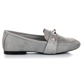 Vices Mocassins en daim gris