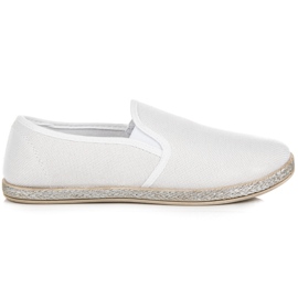 Muto Espadrilles blanches à enfiler