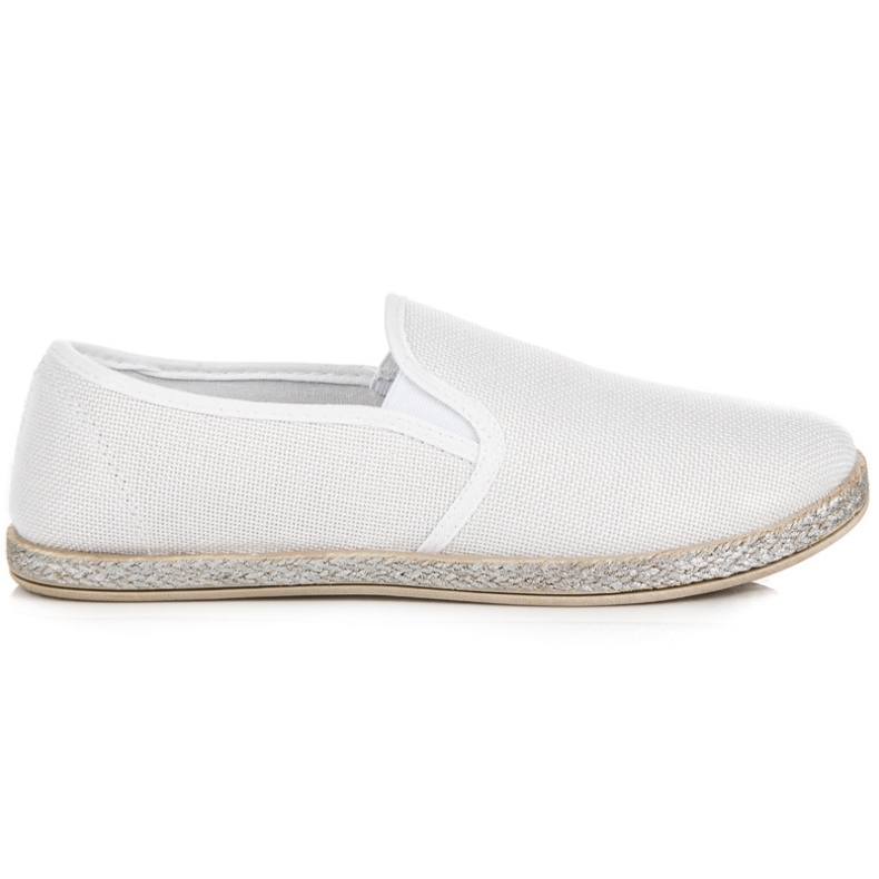 Muto Espadrilles blanches à enfiler