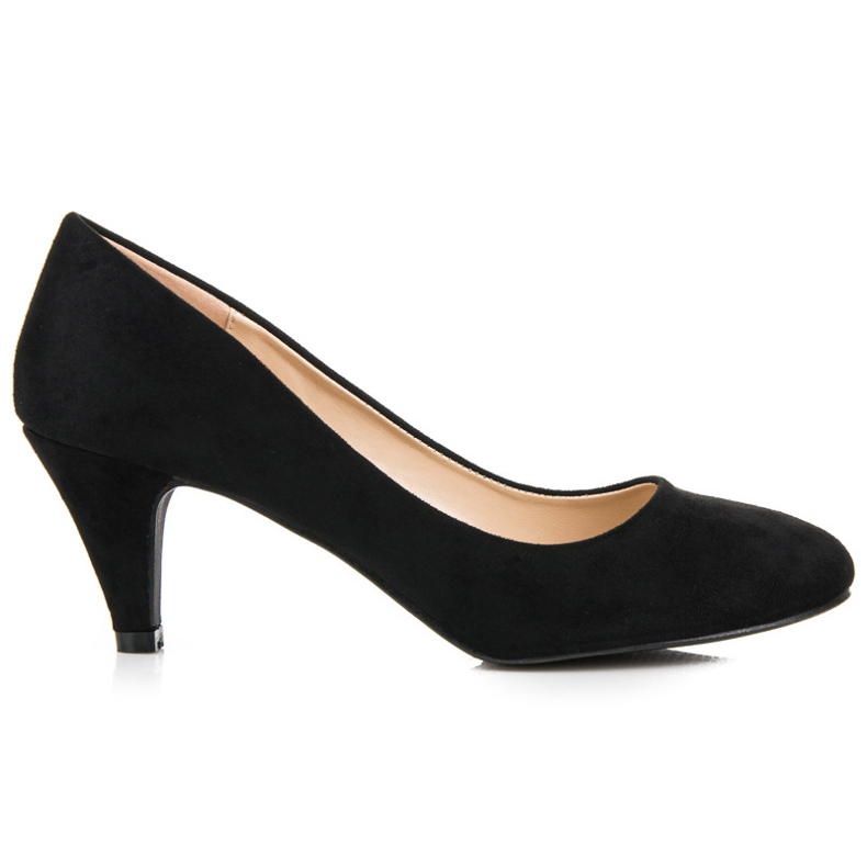 Bella Star Escarpins en daim le noir