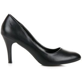 Talons hauts noirs le noir