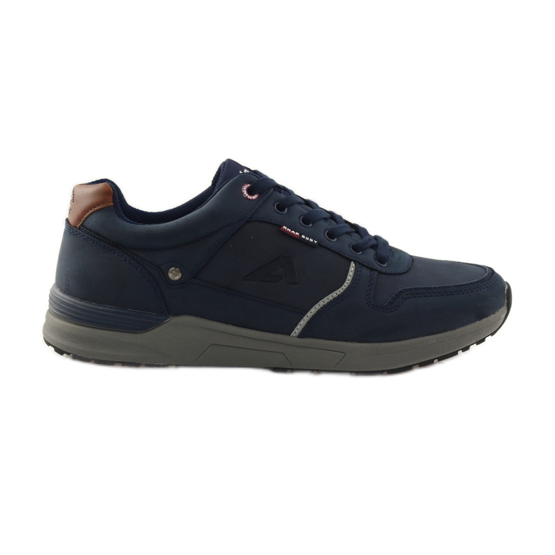 American Club Chaussures de sport homme American 610184 baskets bleu marine