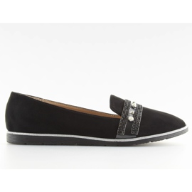 Mocassins noirs lordsy JN-181 Noir