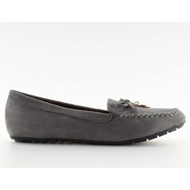 Mocassins Femme Gris FJ-002 Gris