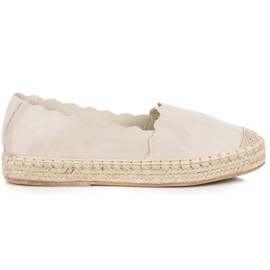 Nio Nio Espadrilles en daim brun