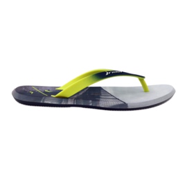 Tongs homme Rider 10719 gris jaune