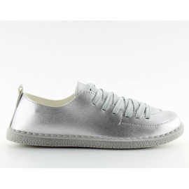 Baskets femme argent NB203p argent gris