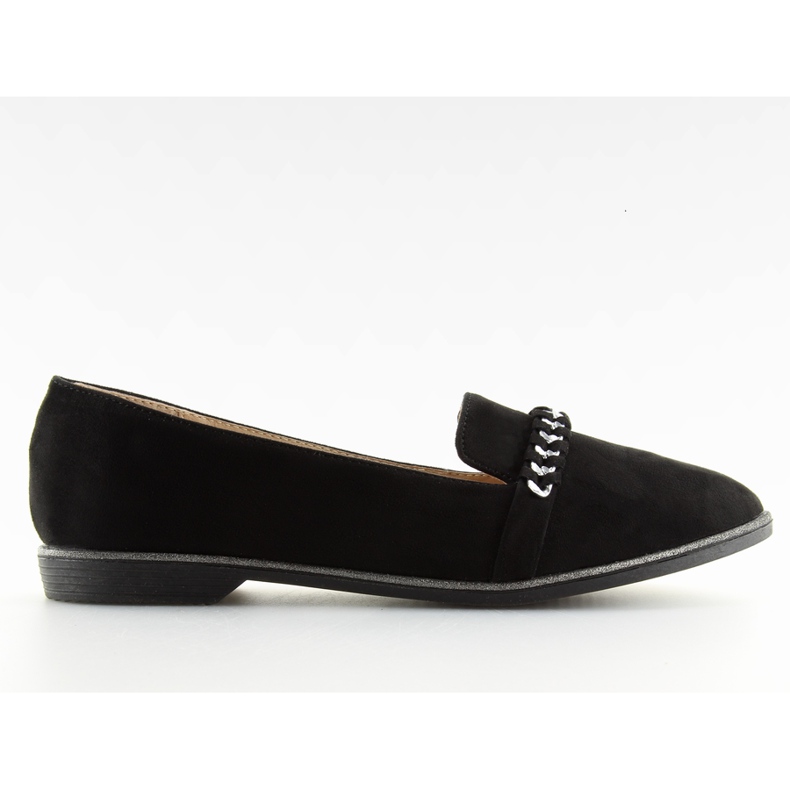 Mocassins noirs Lordsy N76 noir le noir