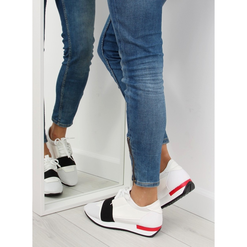 Blanc 16-515 Chaussures de sport BLANC / ROUGE le noir blanche Blanc 16-515 Chaussures de sport BLANC / ROUGE le noir blanche