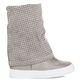 SDS Baskets ajourées gris SDS Baskets ajourées gris