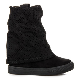 SDS Baskets ajourées le noir