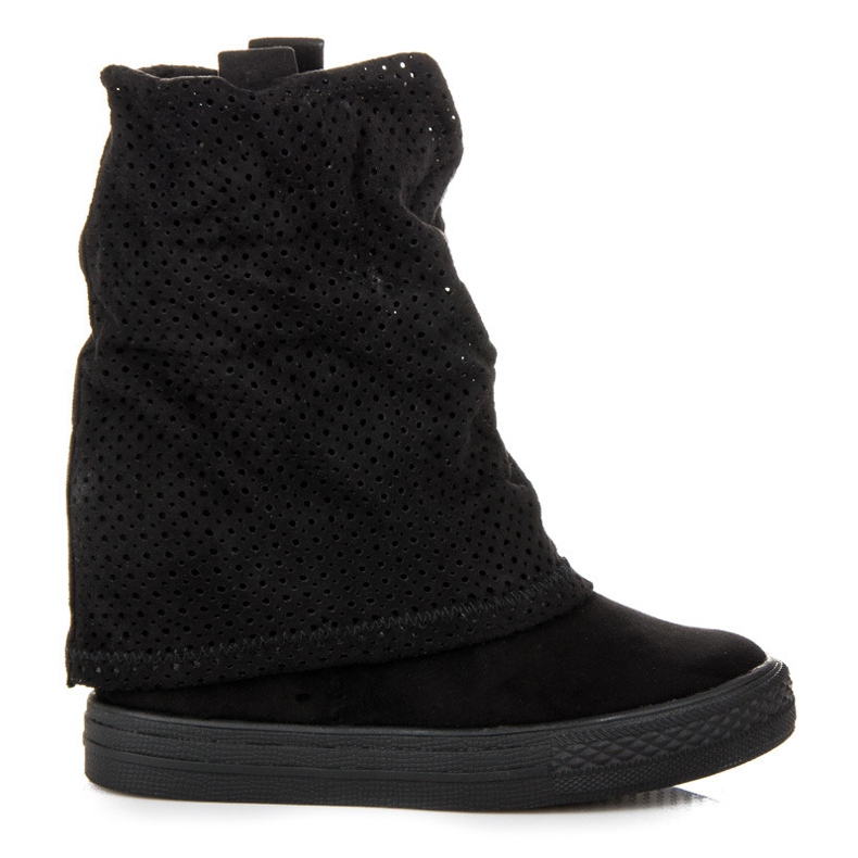 SDS Baskets ajourées le noir