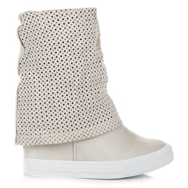 SDS Baskets ajourées brun
