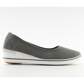 Ballerines gris foncé DK.GRAY