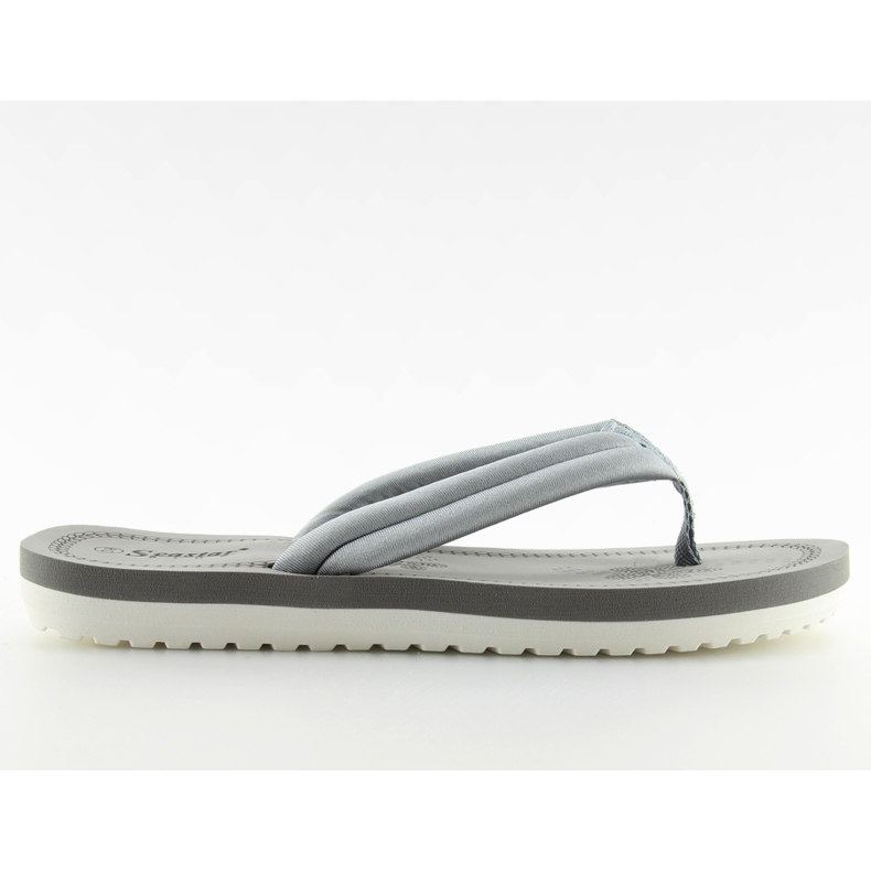 Tongs grises pour femme CK38 gris