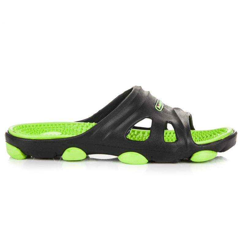 Hasby Chaussons de piscine pour hommes le noir Hasby Chaussons de piscine pour hommes le noir