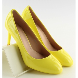 Escarpins Femme Laqué Jaune Ii-Gat
