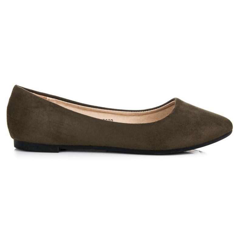 Seastar Ballerines en daim vert