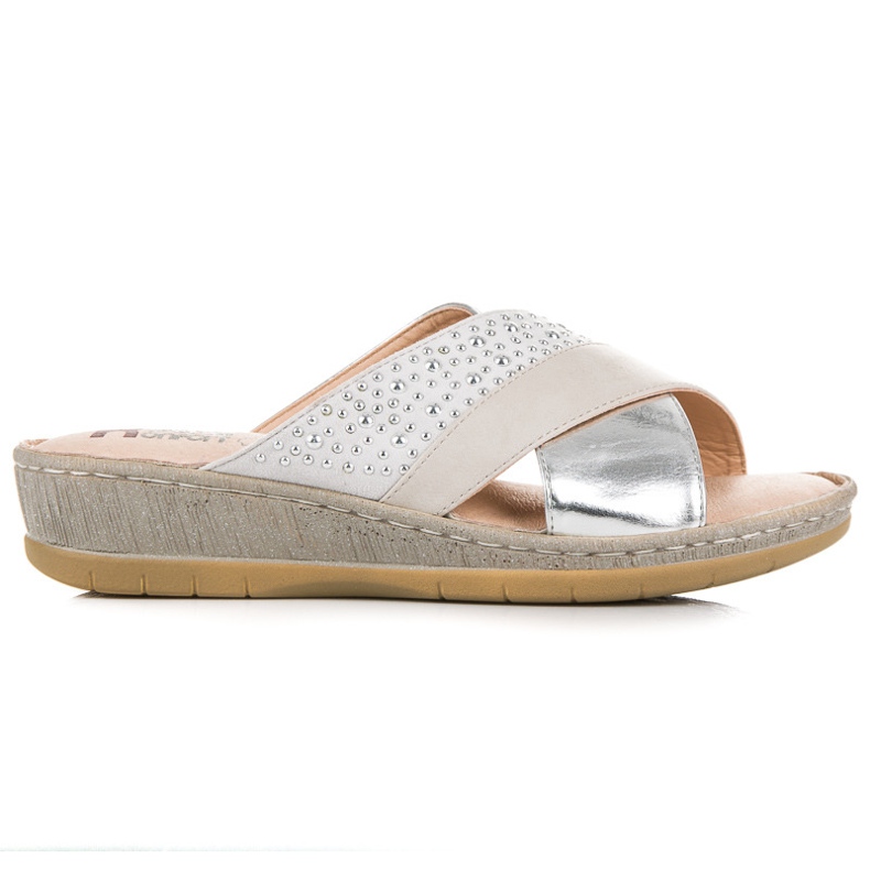 Kylie Tongs décontractées gris