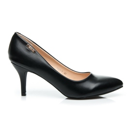 Vices talons hauts classiques noir