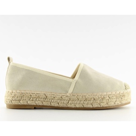 Espadrilles beiges pour femme BB10P beige