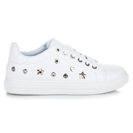 Etoiles baskets blanches