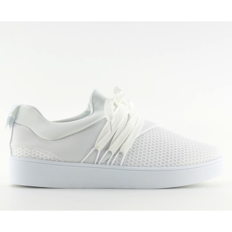 Chaussures de sport blanches pour femmes NB186P Blanc