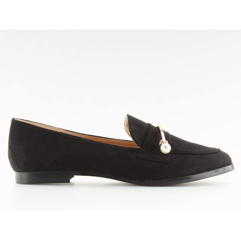 Noir Mocassins noirs pour femme T315P Noir le noir