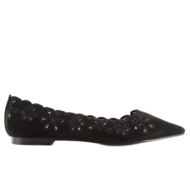 Ballerines Ajourées Noires Lt99P Noir