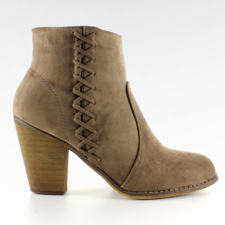 Santiags a talon 58-386 Taupe brun