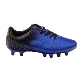 American Club Chaussures à crampons de sport pour hommes américain 170604 bleu