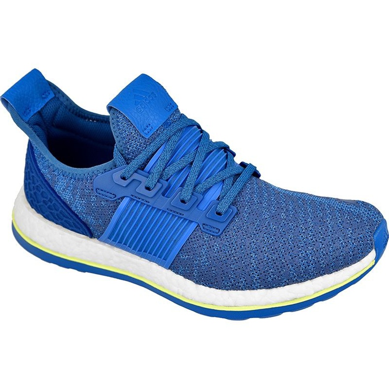 Chaussures running adidas pureboost ZG M AQ2929 bleu