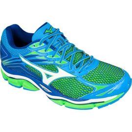 Mizuno Wave Enigma 6 chaussures de course bleu marine vert bleu