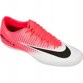 Chaussures d'intérieur Nike MercurialX Victory Vi Ic M rose noir, blanc, rose