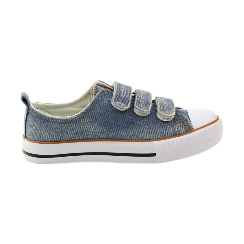 American Club Baskets américaines en denim bleu