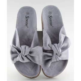 Chaussons Femme On Cork Grey Ck02 Grey gris