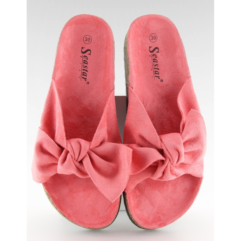 Chaussons Femme On Cork Pink Ck02 Coral rose