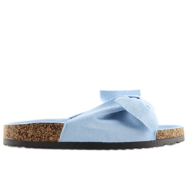 Chaussons Femme On Cork Blue Ck02 bleu