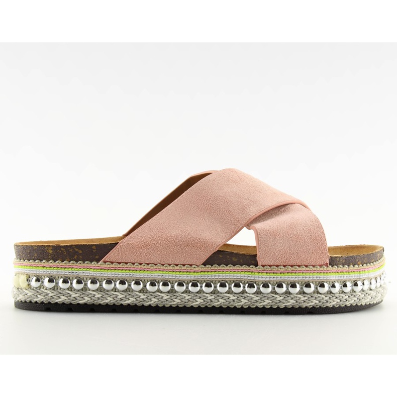 Rose Chaussons roses pour femme CK15P rose Rose Chaussons roses pour femme CK15P rose