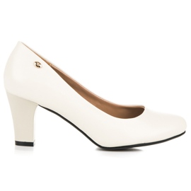 Vices Escarpins beige clair sur le pilier